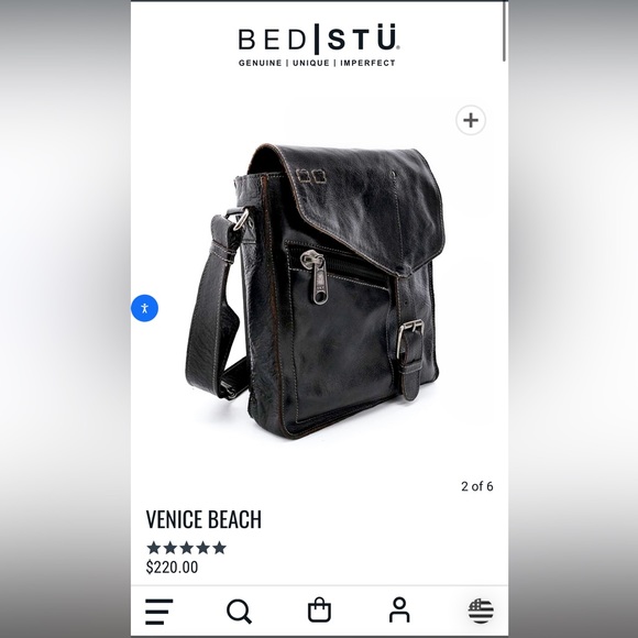 Free People ‘Venice Beach’ Leather Crossbody - Picture 4 of 5